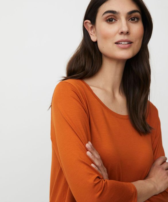 MASAI paita Cecille Jersey perus viskoositrikoo Autumnal tuotekuva 2