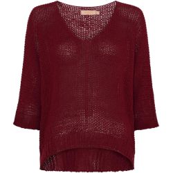 MARTA DU CHÂTEAU Marta du Chateau neule Betina Bordeaux viininpunainen ihana malli esim. paitojen päälle