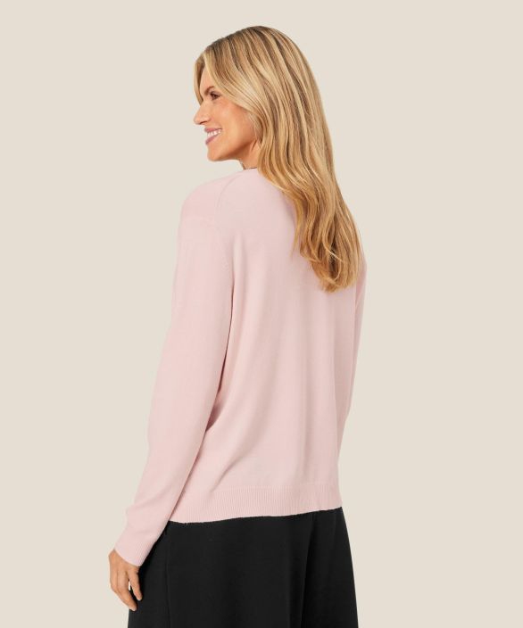 MASAI tyylikäs neulejakku Leanna Mauve Chalk tuotekuva 1