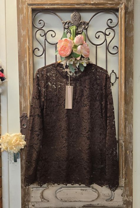 Marta du Chateau ihana pitsipaita 7707 Moro kaunis Ruskea romanttinen malli, ihana kun nakyy neuleen alta Erinomaisen Marta du Chateau ihana pitsipaita 7707 Moro kaunis Ruskea romanttinen malli, ihana kun nakyy neuleen alta Erinomaisen