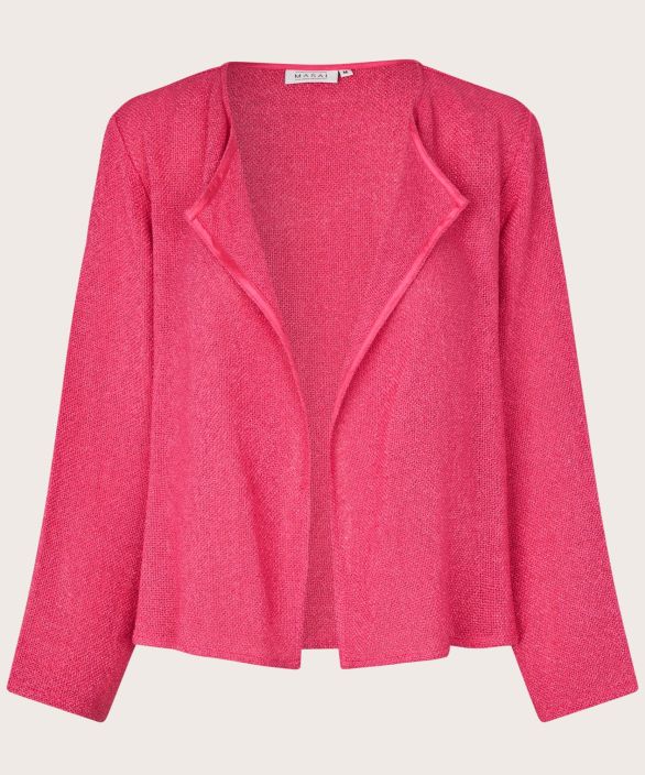 MASAI neulejakku Julitta Carmine koralli Upea klassikko tuotekuva 4 MASAI neulejakku Julitta Carmine koralli Upea klassikko tuotekuva 4