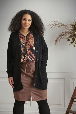 ZHENZI Zhenzi neule 2809210 Coralie (Musta)