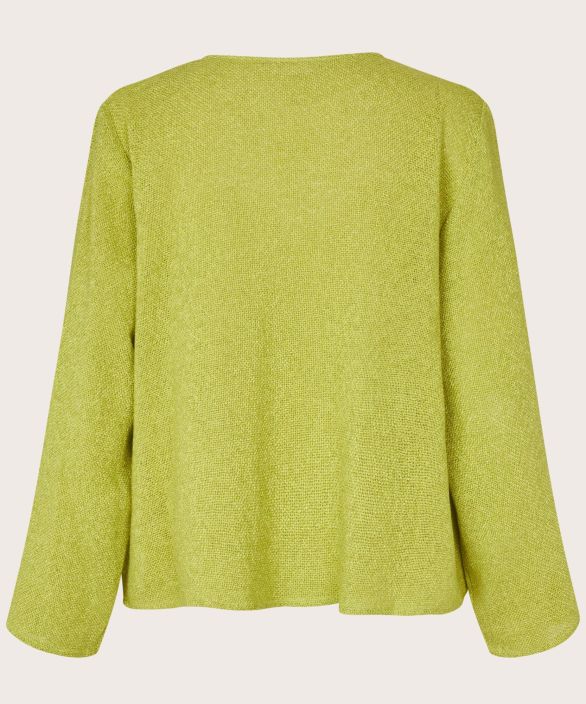 MASAI neulejakku Julitta Charteuse lime vihreä Upea klassikko tuotekuva 5