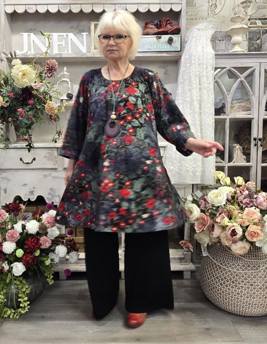 Aino klassikko tunika Bianca Clematis kirjava malliston suosikki tuotekuva 5 Aino klassikko tunika Bianca Clematis kirjava malliston suosikki tuotekuva 5