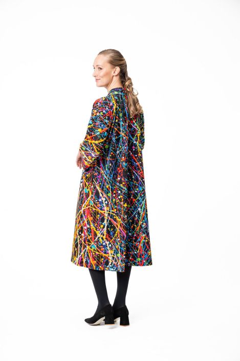Aino mekko Pirteän värikäs Nox kuosi tuotekuva 5