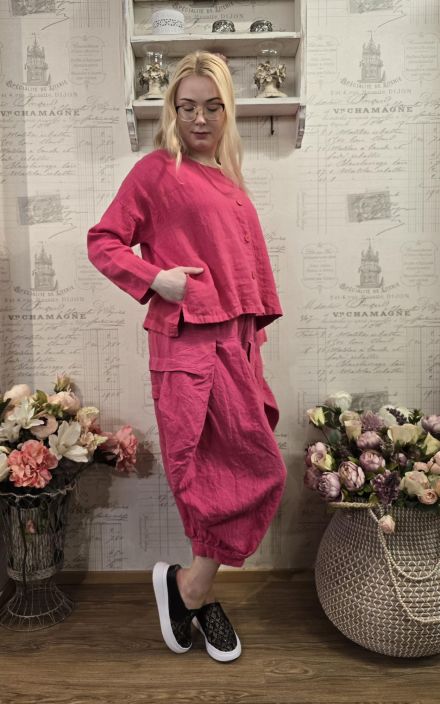 THING pellavapaita/jakku 6946 Lotus pinkki tuotekuva 1