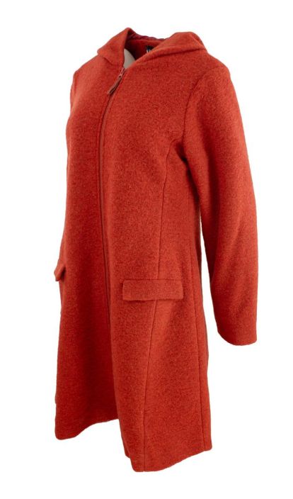 Boheme takki B13301 Poltettu oranssi vuorellinen kevyt takki tuotekuva 1 Boheme takki B13301 Poltettu oranssi vuorellinen kevyt takki tuotekuva 1