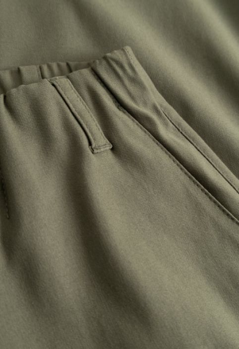 Laurie housut 100563 Taylor regular cropped Khaki mukava uusi laatu tuotekuva 5