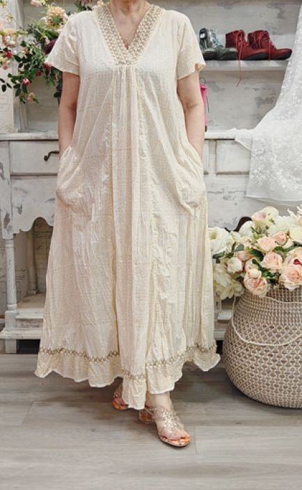 Escape mekko 91248 Veronica käsinkaiverrettu puulaatta kuosi tuotekuva 2