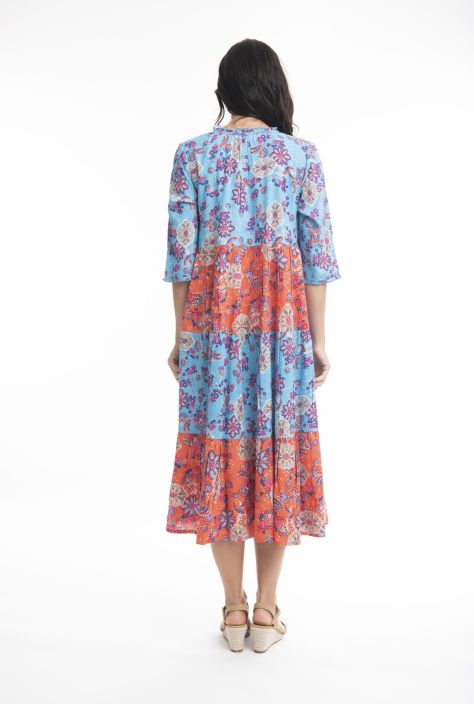 Orientique mekko 21059 kuosit Ihastuttavia kuoseja ja pehmea laatu! Tama mekko on taydellinen lampimille kausille, rannalle