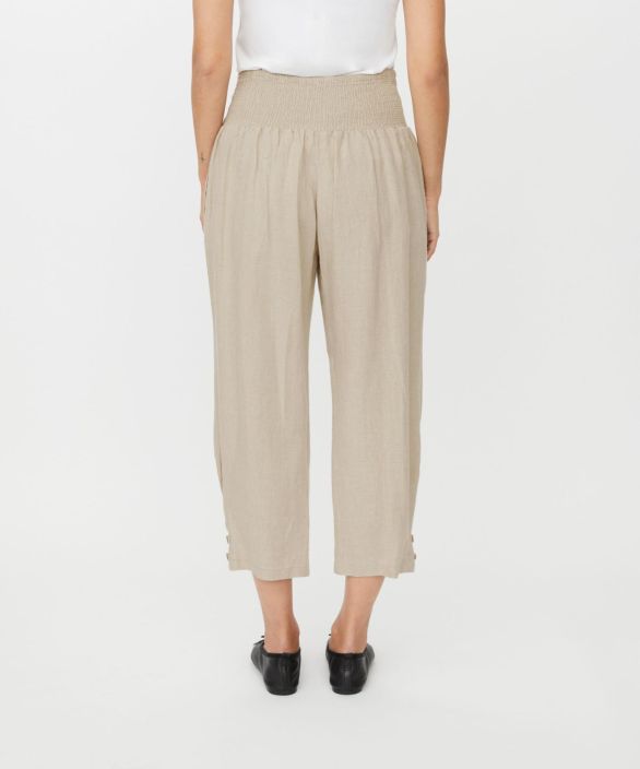 MASAI housut Penna Natural tyylikkäät ajattomat pellavahousut tuotekuva 3 MASAI housut Penna Natural tyylikkäät ajattomat pellavahousut tuotekuva 3