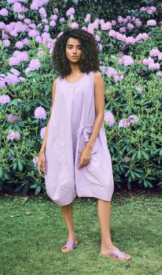 NOEN mekko 88627 Vaalea laventeli mukava ylisuuri muokattava malli