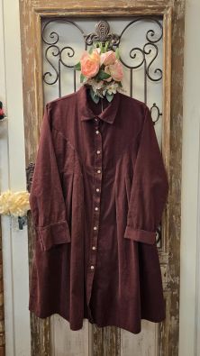 MARTA DU CHÂTEAU Marta du Château vakosametti mekko 7411 tyylikäs viininpunainen