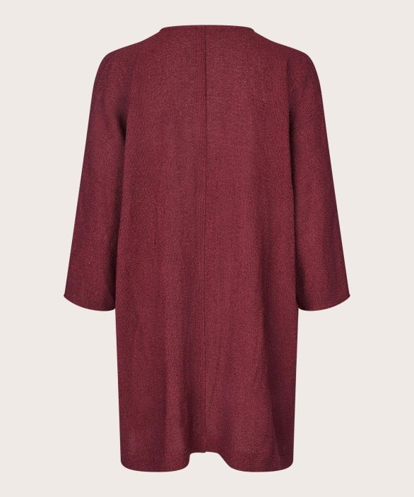 MASAI neulejakku Jarmis Fig viininpunainen ylellinen kulmakivi tuotekuva 5 MASAI neulejakku Jarmis Fig viininpunainen ylellinen kulmakivi tuotekuva 5