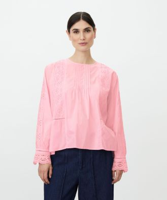 MASAI MASAI paita Dulcie R. Spoonbill Vaaleanpunainen tyylikäs malli pitsi koristeilla