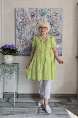 GRIZAS Grizas tunika 52656 (606) kaunis pesty pellava