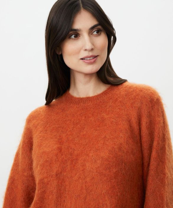 Masai villaneule Firdis Rooibos Tea poltettu oranssi todella pehmeä neule tuotekuva 2 Masai villaneule Firdis Rooibos Tea poltettu oranssi todella pehmeä neule tuotekuva 2