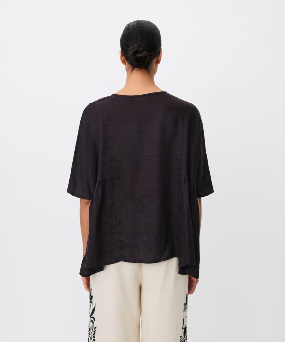 MASAI pellavapaita Blissea Musta täydellinen kesäpaita tuotekuva 2