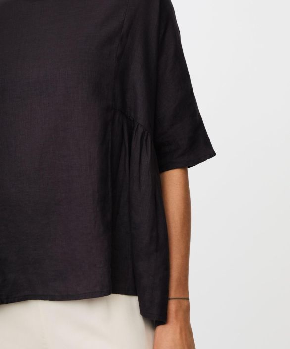 MASAI pellavapaita Blissea Musta täydellinen kesäpaita tuotekuva 3