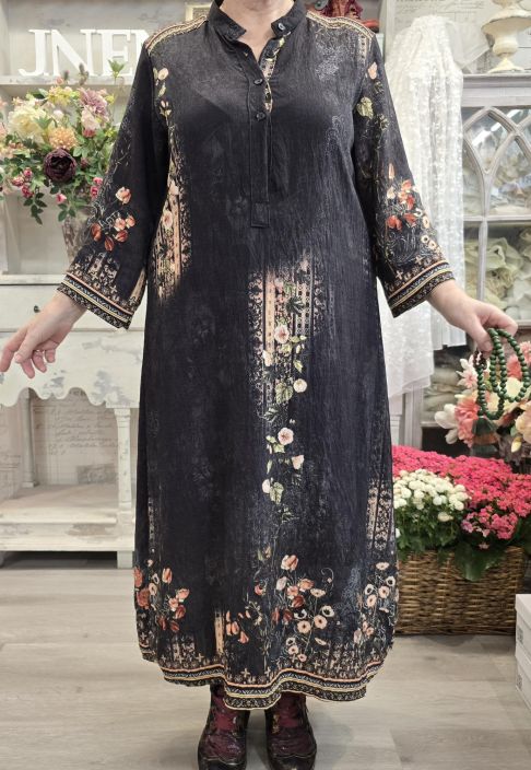 Marta du Château mekko 7520 Musta kaunis kuosi tuotekuva 4