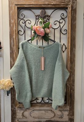 MARTA DU CHÂTEAU Marta du Château neule Rosa 5102 Salvia ihana pörröinen ja tilava malli