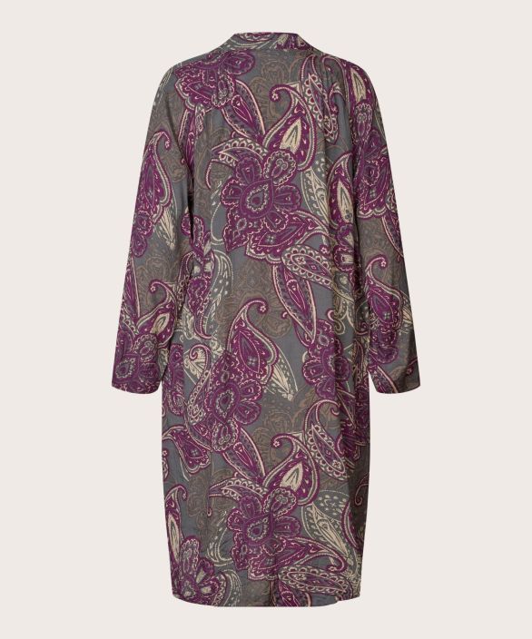 MASAI mekko Nariela Gloxinia purppura harmaa kuosi pehmeässä viskoosissa tuotekuva 4 MASAI mekko Nariela Gloxinia purppura harmaa kuosi pehmeässä viskoosissa tuotekuva 4