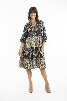 ESCAPE Escape mekko 91215 Cusco pehmeää viskoosia