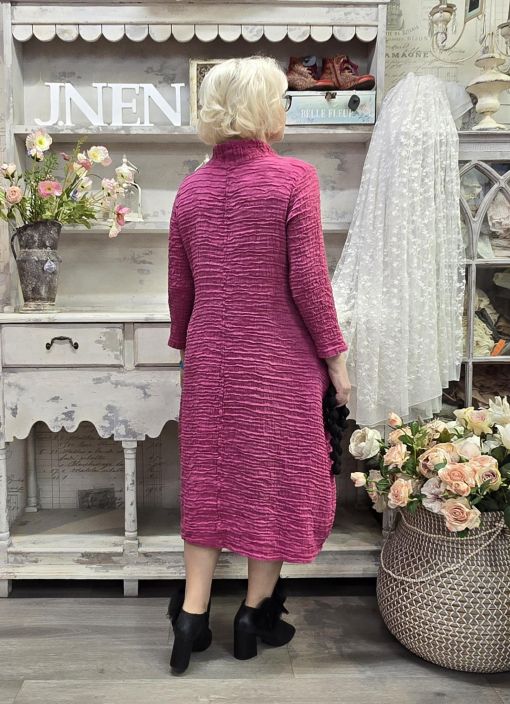 Grizas mekko 91754 Fuksia malliston klassikko tekstuuri tuotekuva 5