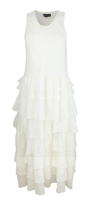 Boheme mekko 12935 Valkoinen monikäyttöinen upea malli tuotekuva 1