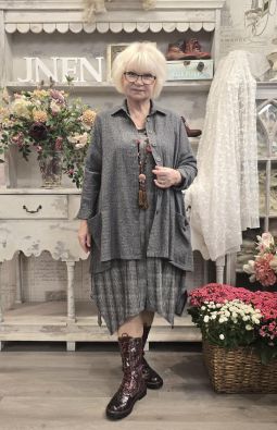 THING THING jakku 7079 Anthracite kaunis harmaa tilava jakku joka kruunaa asut