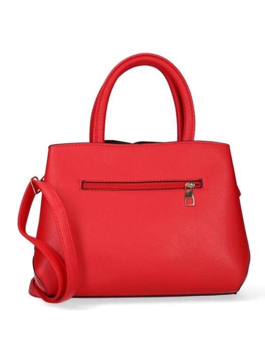 Laura Vita laukku Chrysalde punainen Ihanat Laura Vita uutuudet ovat taalla! Tama tyylikas malli kauniilla koristekukalla on