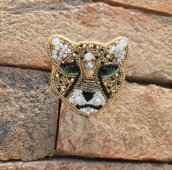 ERFURT Erfurt koriste Gepardi hakaneulalla, käsityötä Sopii mihin vain