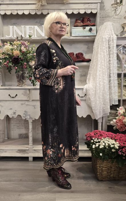 Marta du Château mekko 7520 Musta kaunis kuosi tuotekuva 3