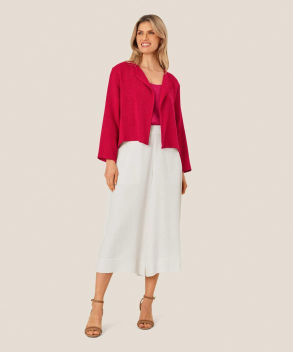 MASAI neulejakku Julitta (Persian Red) klassikko laadusta boucle tuotekuva 1