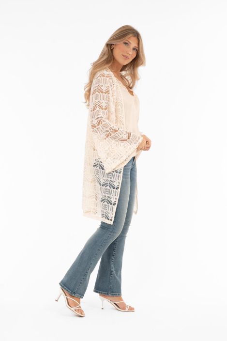 Capri Collection pitsijakku Nella offwhite romanttinen lisäys asuihin tuotekuva 5