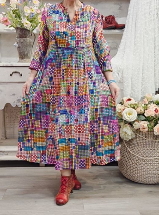 Sahara mekko GRD5196 Multi Colour Glass Tiles aivan upea värikäs ruutukuosi tuotekuva 1 Sahara mekko GRD5196 Multi Colour Glass Tiles aivan upea värikäs ruutukuosi tuotekuva 1