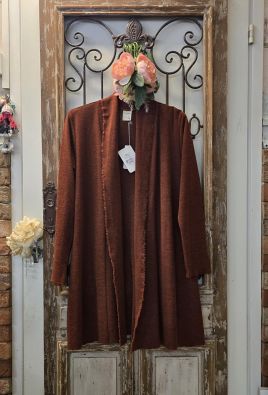 Blusbar merino neulejakku 8003 Rosewood murrettu ruskea laadukas eläin- sekä ympäristöystävällinen villa