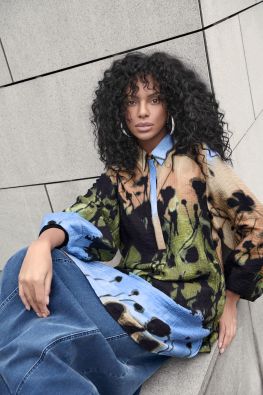 NOEN NOEN tunika 83675 Syksyinen kauden ennakkosuosikki kuosi