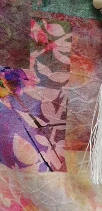 Aino mekko Fiorina Niramaru kaunis yhdistelmä kuoseja kiinnostavalla tekstuurilla tuotekuva 5