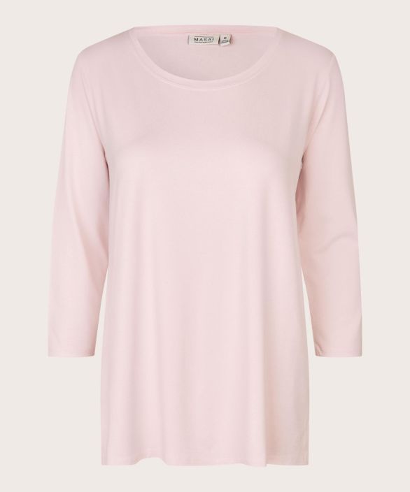 MASAI trikoopaita Cecille Primrose roosa mukava viskoosinen trikoopaita tuotekuva 4