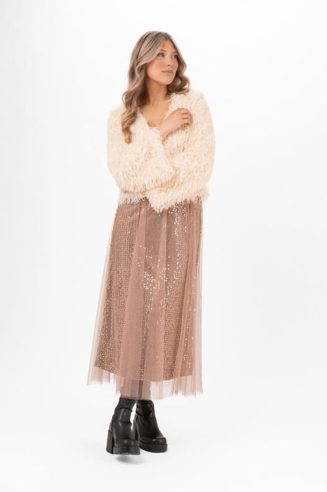 Capri Collection jakku Madison Shamppanja vaalea ihanan pehmeä ja pörröinen,kitkaton vuori tuotekuva 7 Capri Collection jakku Madison Shamppanja vaalea ihanan pehmeä ja pörröinen,kitkaton vuori tuotekuva 7