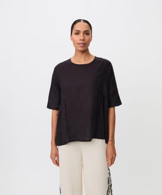 MASAI MASAI pellavapaita Blissea Musta täydellinen kesäpaita