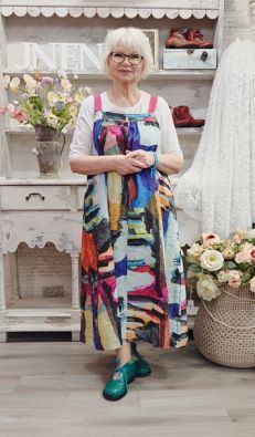 Grizas liivimekko 91912 Värikäs kuosi helppo ja mukava malli