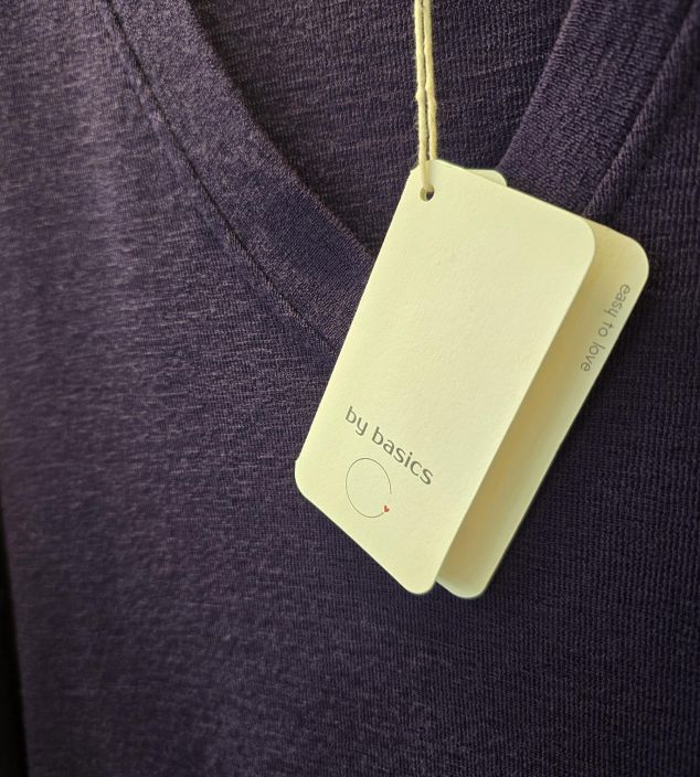 Blusbar neulepusero merinovilla 4047 Aubergine munakoiso todella mukava tuotekuva 1