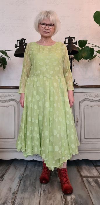 Grizas mekko 91342A (Lime) Korkealaatuisista luonnonmateriaaleista valmistetut Grizas vaatteet ovat taas taalla! Tama ihanan