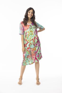 ORIENTIQUE Orientique mekko 71604 Shift Digital ihoa hellivä kangas ihanissa väreissä