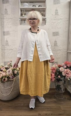 THING THING pellavapaita/jakku 6946 off white valkoinen