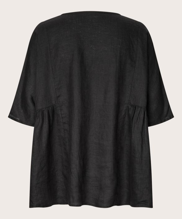 MASAI pellavapaita Blissea Musta täydellinen kesäpaita tuotekuva 6