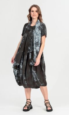 Grizas silkkimekko 91494 Musta upea ja näyttävä liukuvärjäys