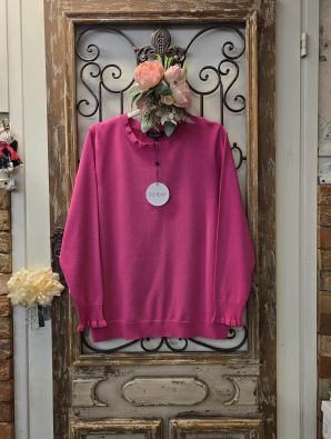 SUNDAY SUNDAY neule 6743 Pinkki ihanan pehmeä, mukava neule